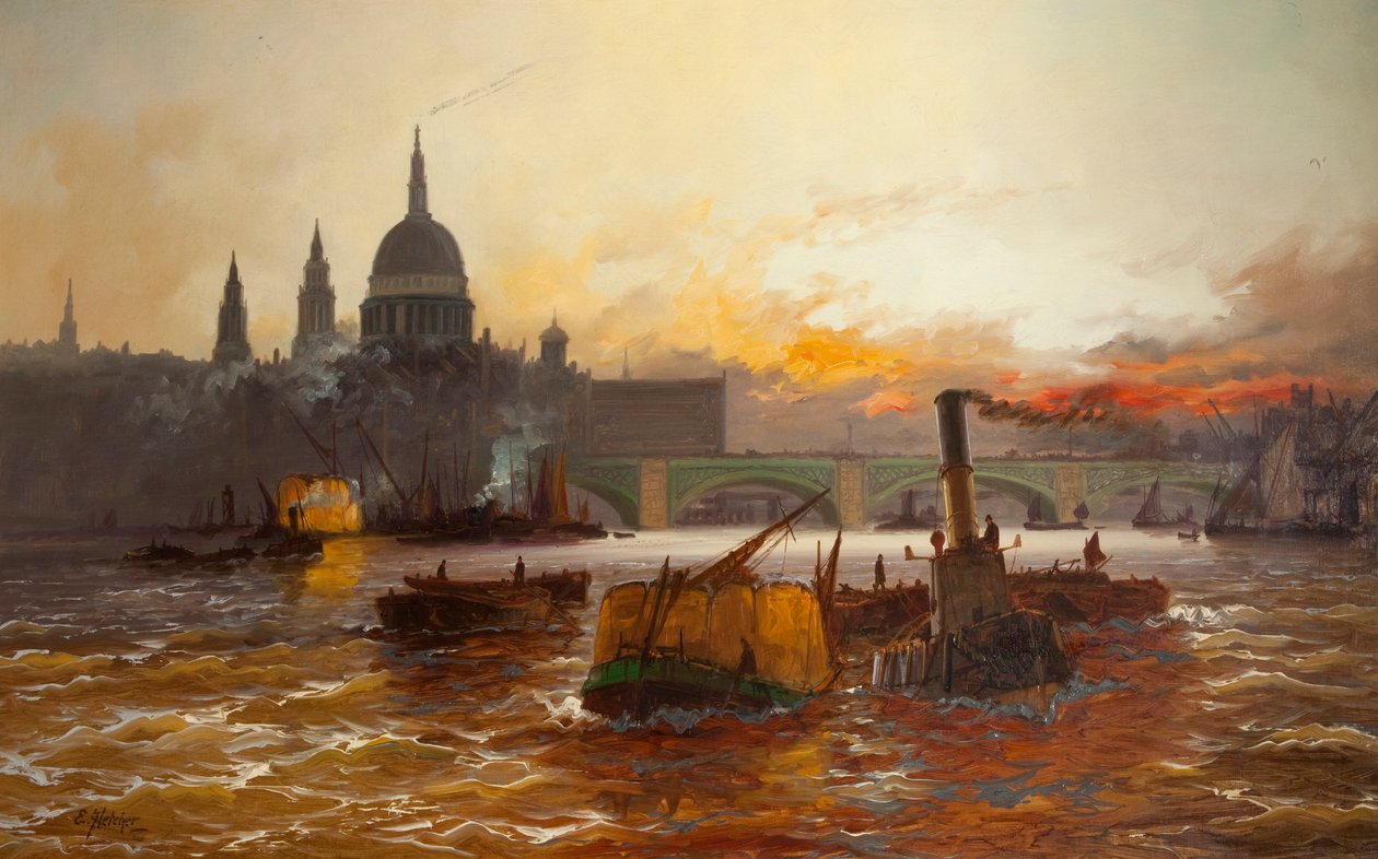 The Pool of London, 1940-45 af Edwin Henry Eugene Fletcher