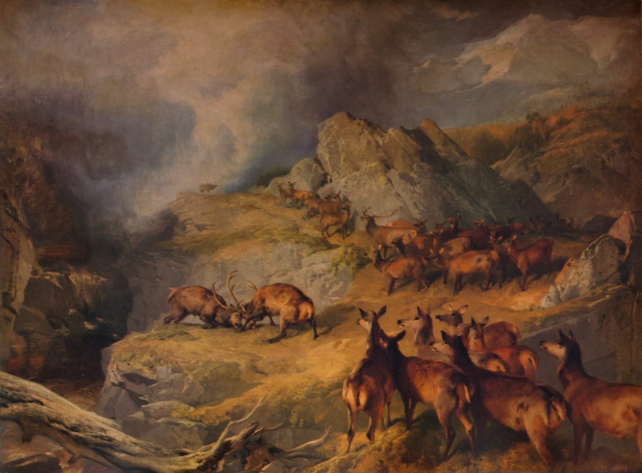 Ingen andre end de modige fortjener messen, c1854 af Edwin Landseer