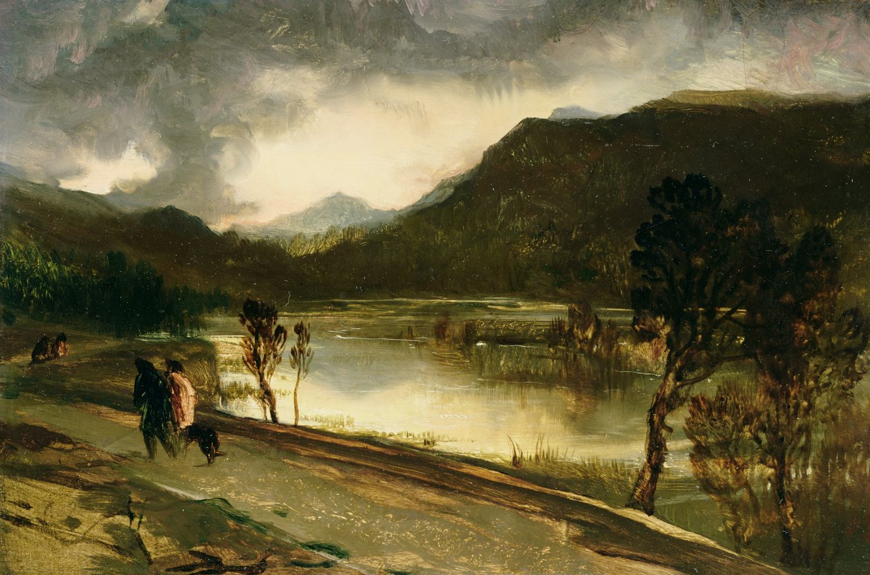 En højlandssø af Edwin Landseer