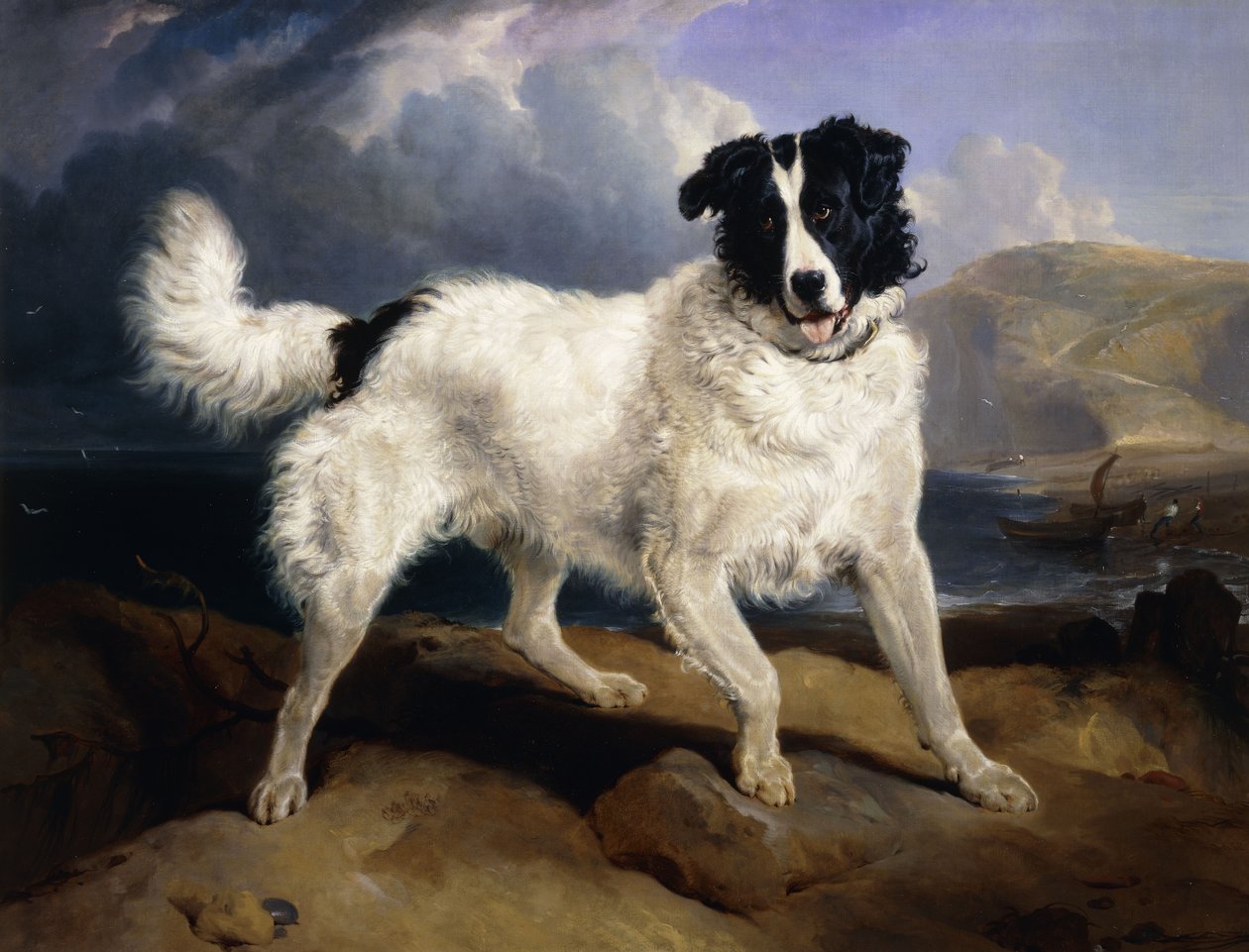 Et portræt af Neptun, 1824 af Edwin Landseer