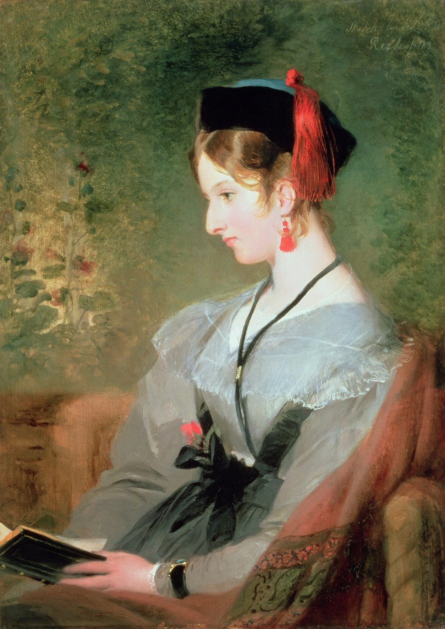 Lady Dyke af Edwin Landseer