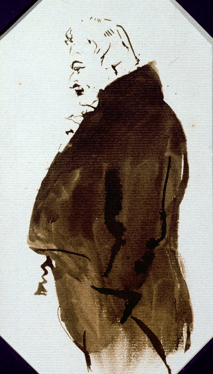 Sydney Smith (1771-1845) ca. 1821 (blyant og wc på papir) af Edwin Landseer