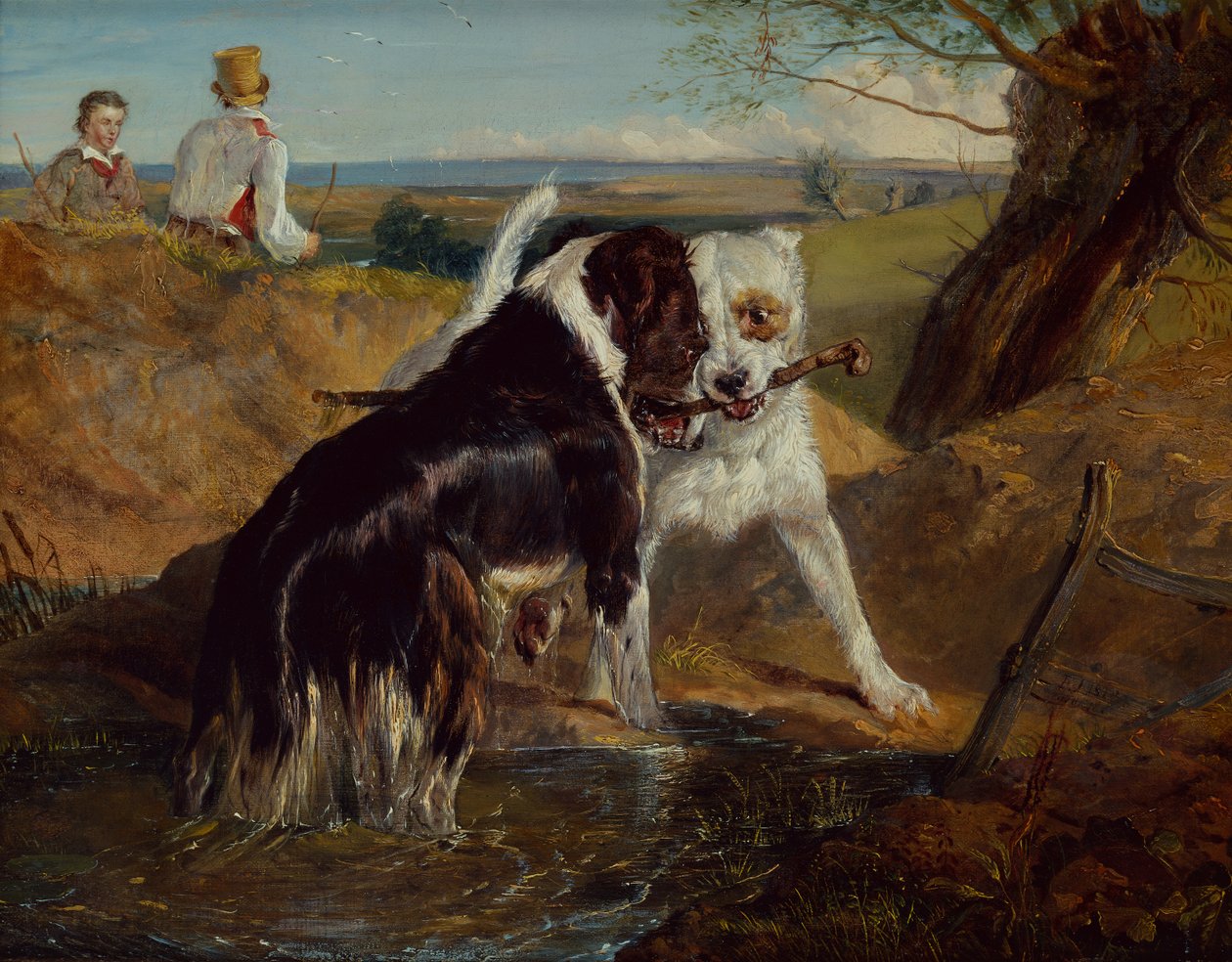 Hvem skal have pinden af Edwin Landseer