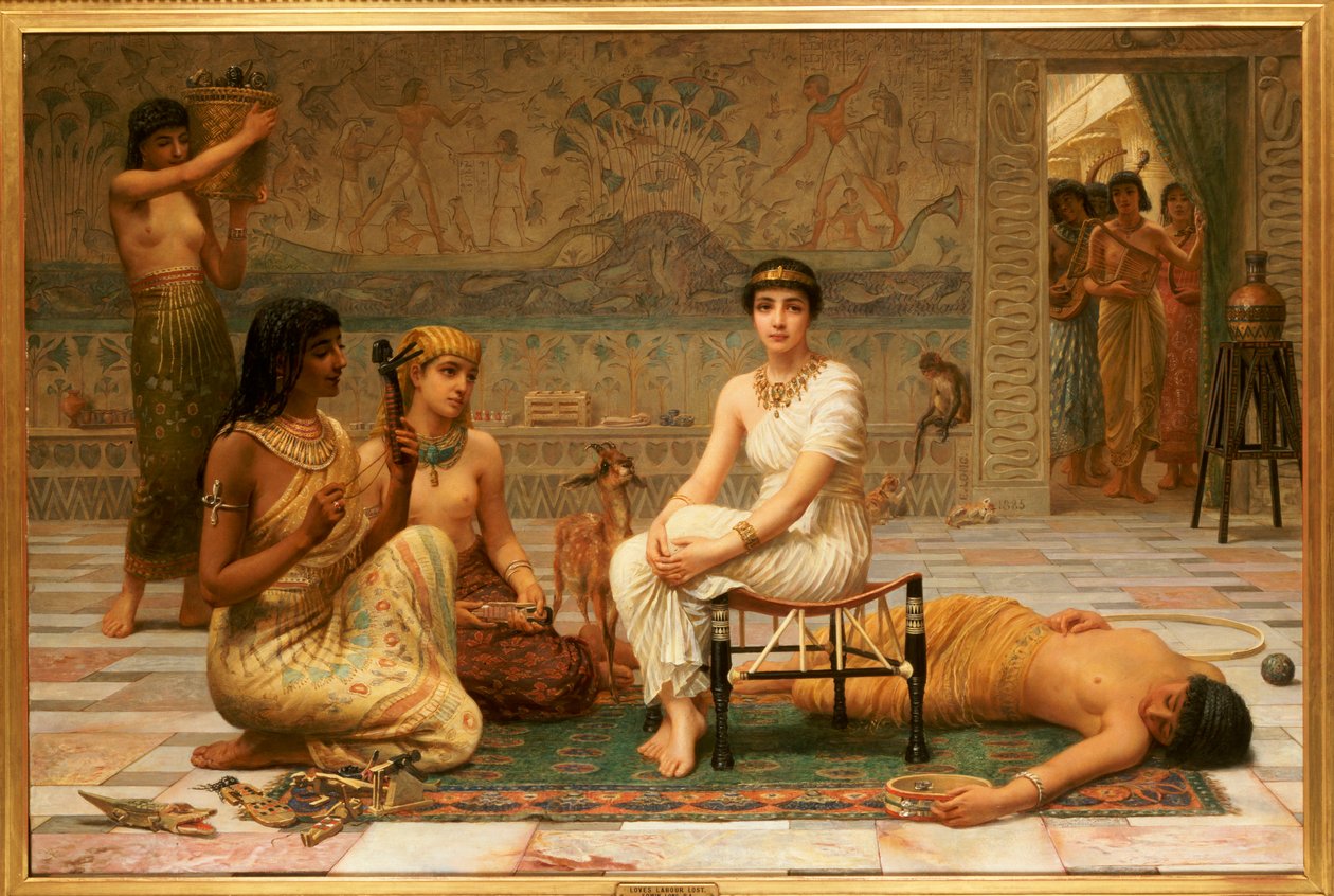 Kærlighedens arbejde tabt, 1885 af Edwin Longsden Long