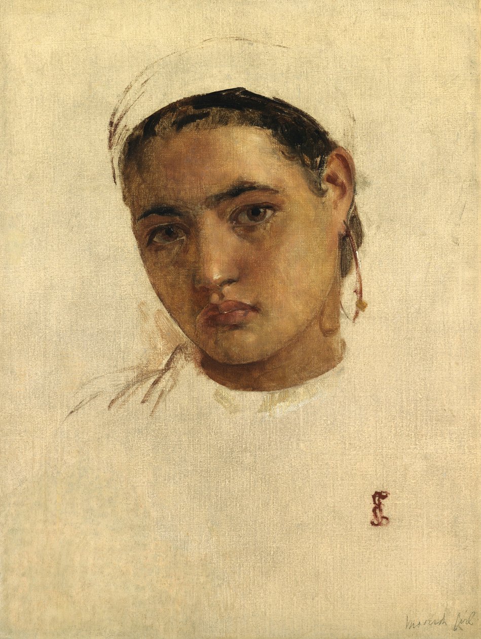 maurisk pige af Edwin Longsden Long