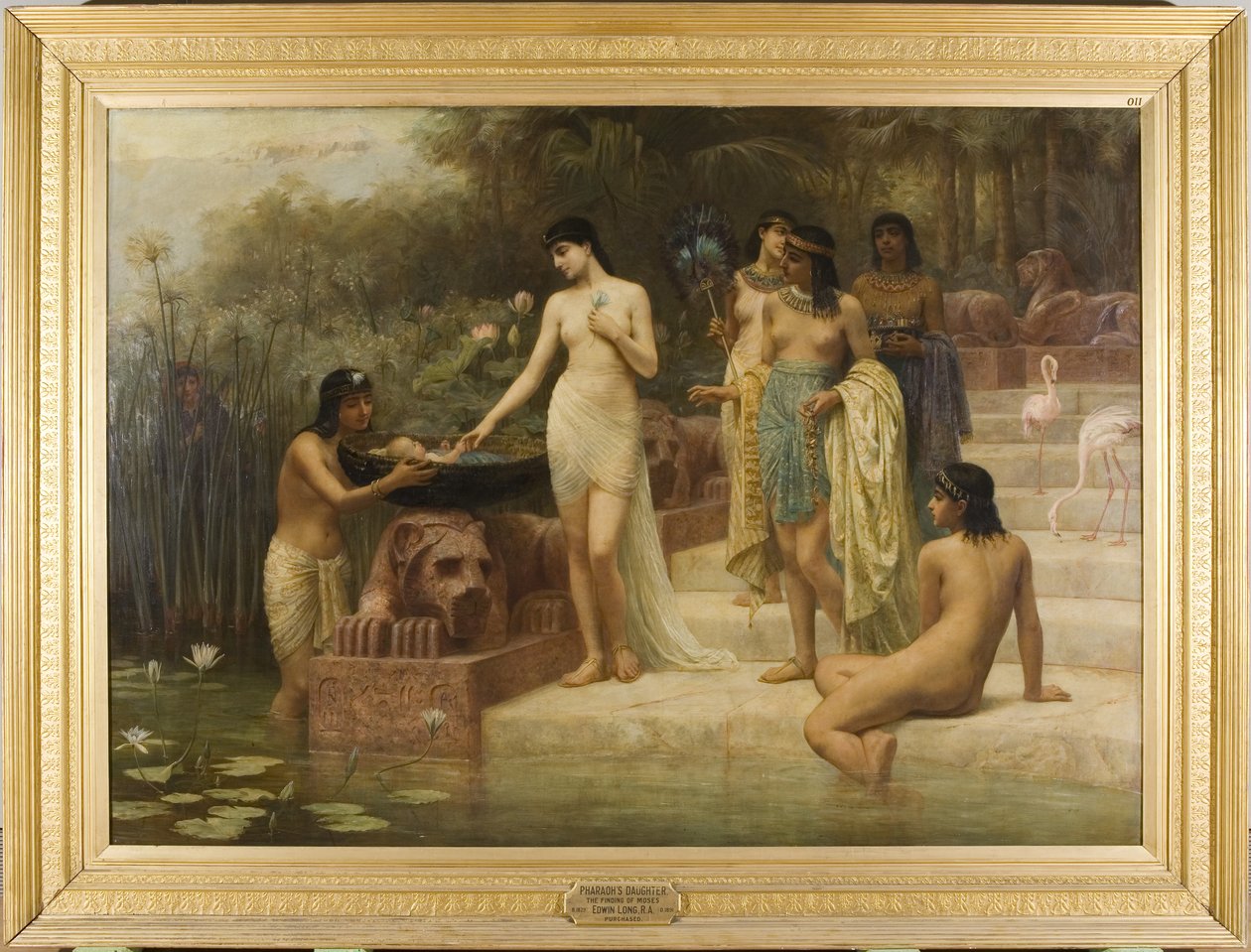 Faraos datter - fundet af Moses af Edwin Longsden Long