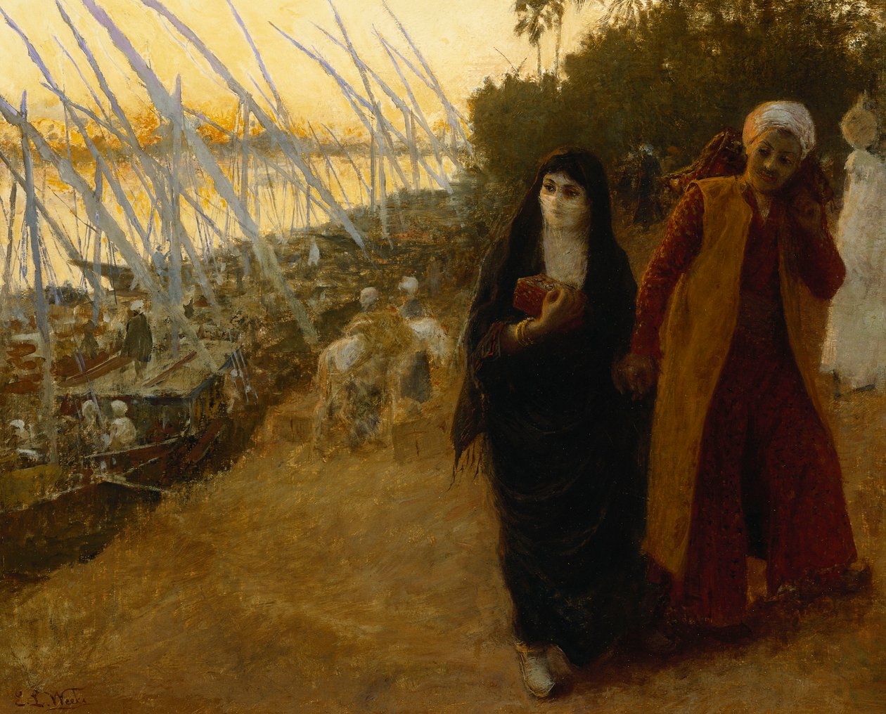 Ved Nilen, af Edwin Lord Weeks