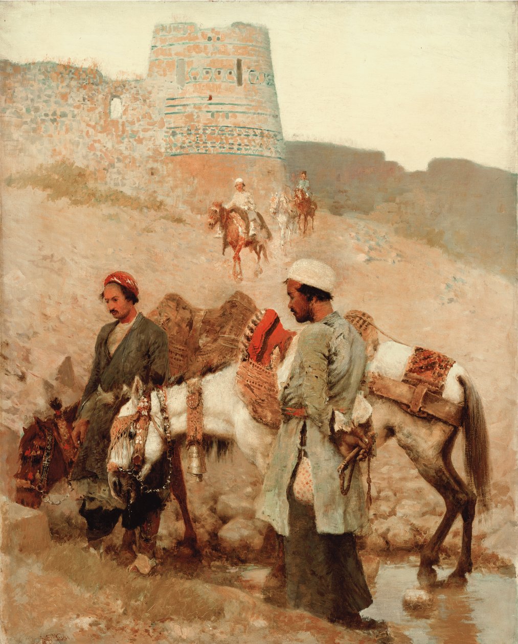Rejser i Persien, 1895 af Edwin Lord Weeks