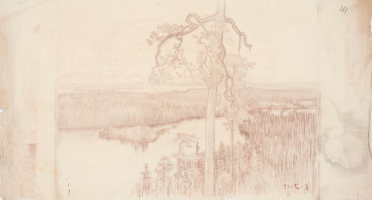Sølandskab af Eero Järnefelt
