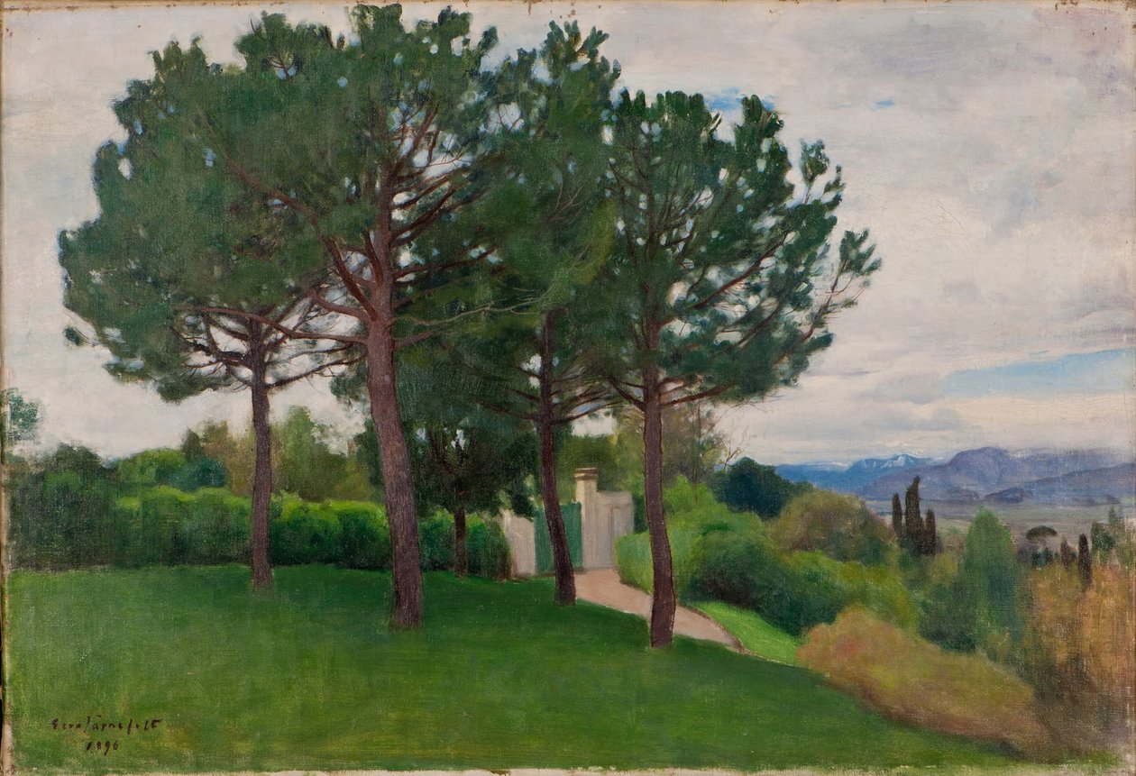Parklandskab af Eero Järnefelt