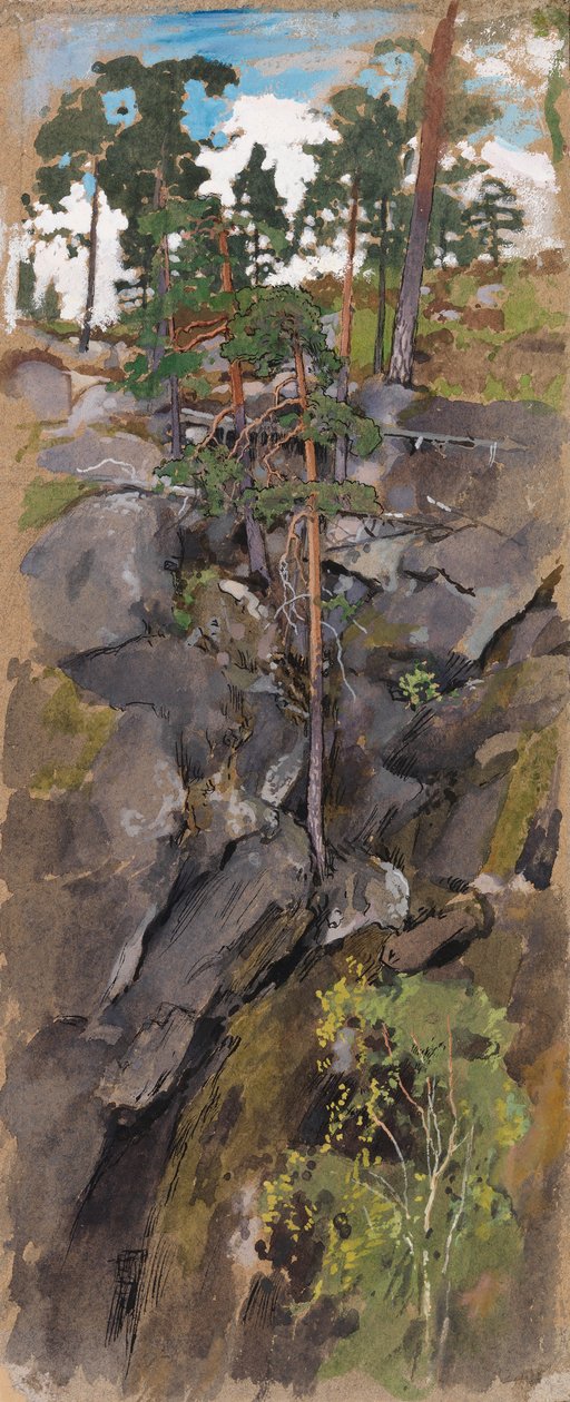Klippeskov af Eero Järnefelt