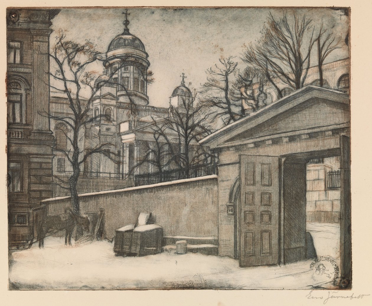 Sankt Nikolaj Kirke af Eero Järnefelt