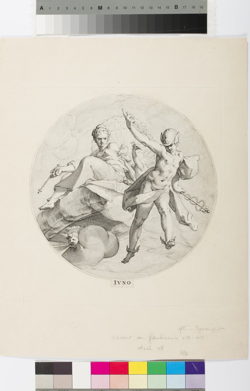 Juno (gravering) af Egbert van Panderen