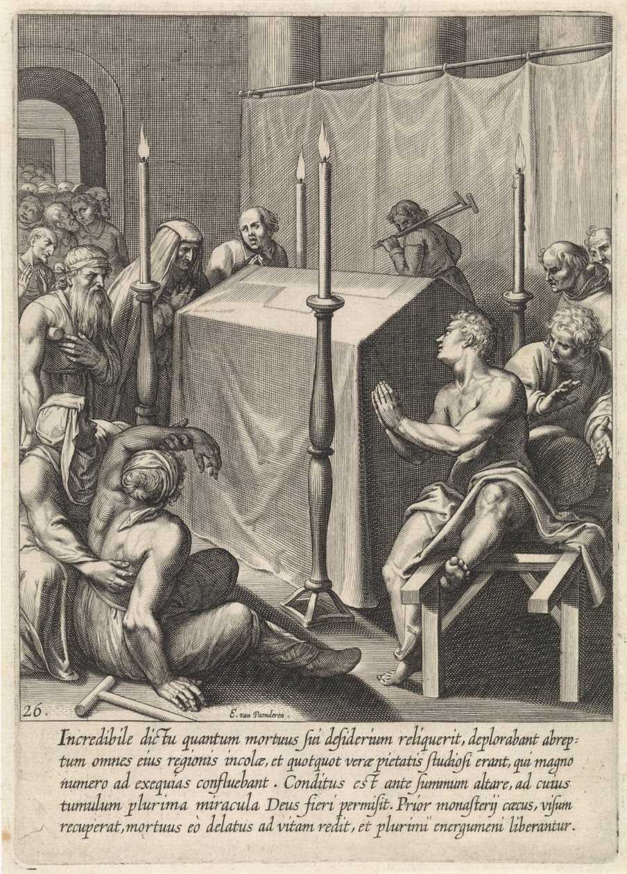 Tomb af Thomas Aquinas The Life of Saint Thomas Aquinas (serietitel) af Egbert van Panderen