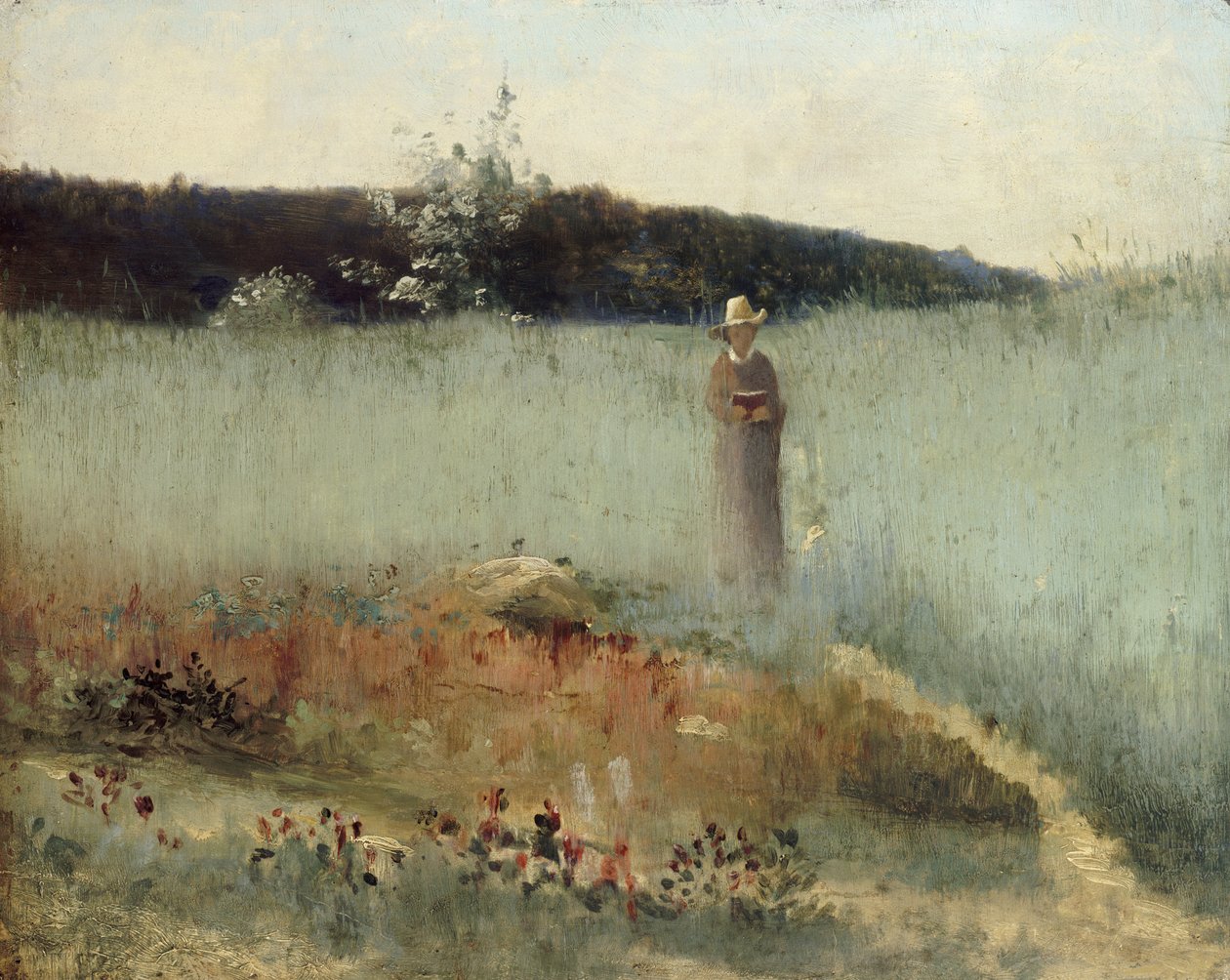 Rugmark, Barbizon, ca. 1884 af Egerton Bush Coghill