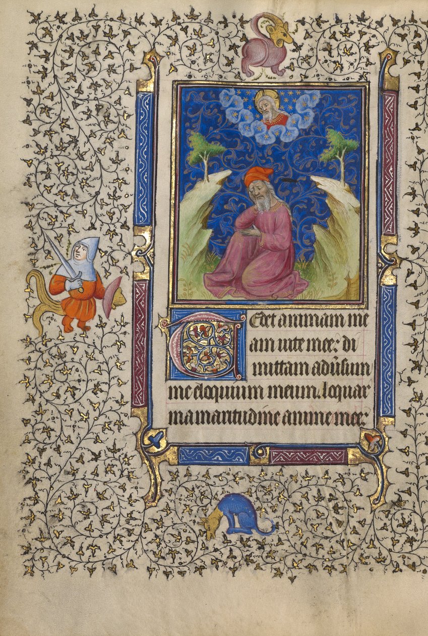 Job i meditation af Egerton Master