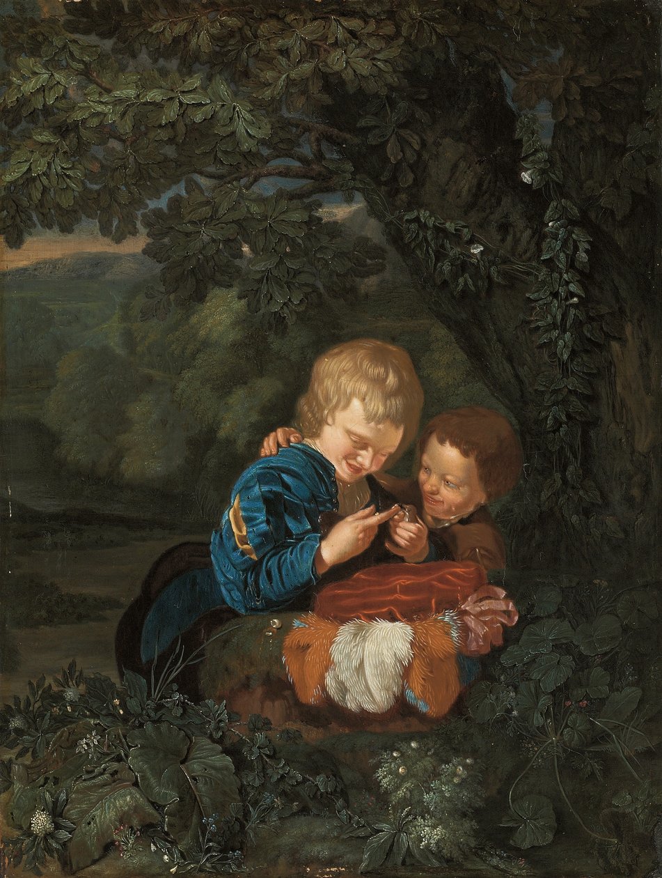De unge Fuglefangere af Eglon Hendrick van der Neer
