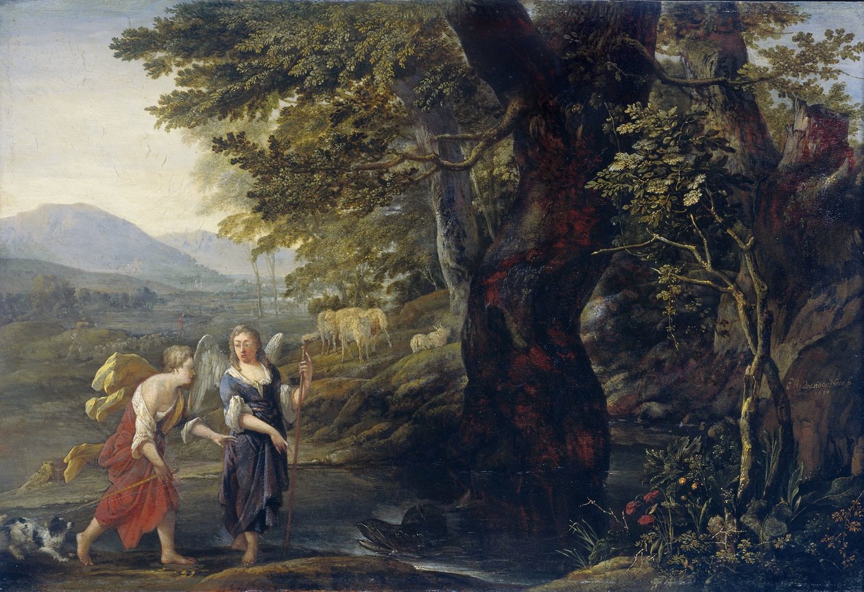 Tobias og englen af Eglon van der Neer