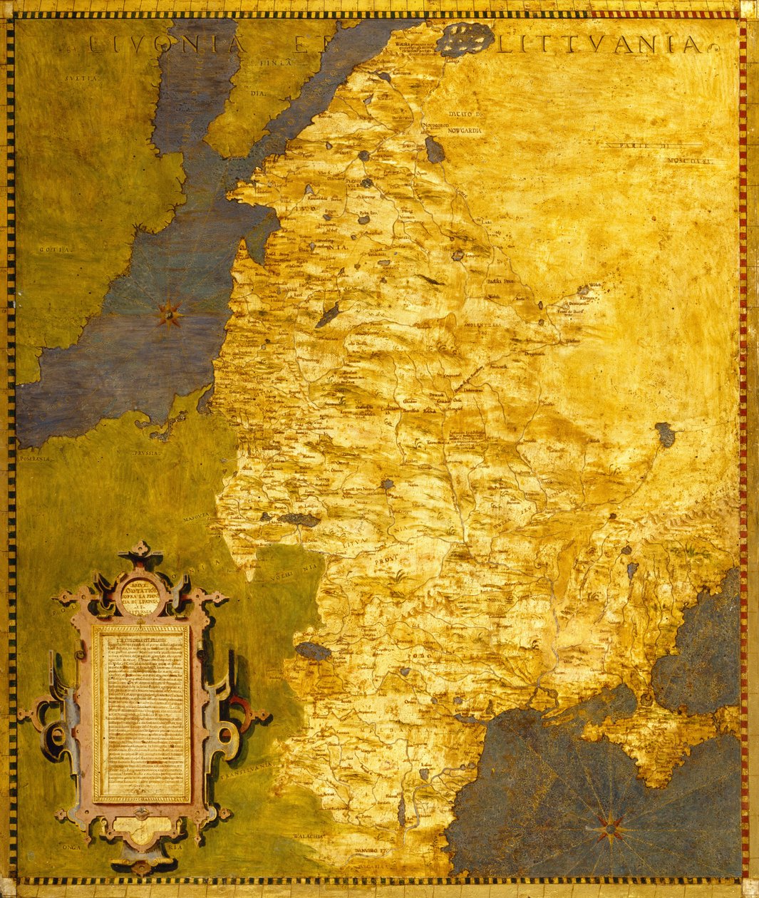 Letland og Litauen af Ignazio Danti