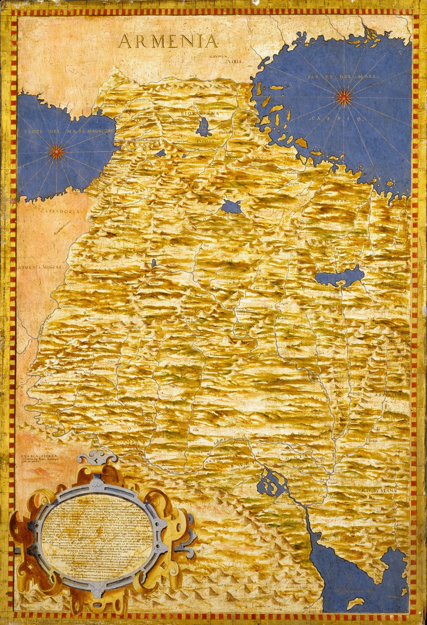 Mellemøsten- Georgien, Armenien, Aserbajdsjan, Irak, Vest-Iran af Ignazio Danti