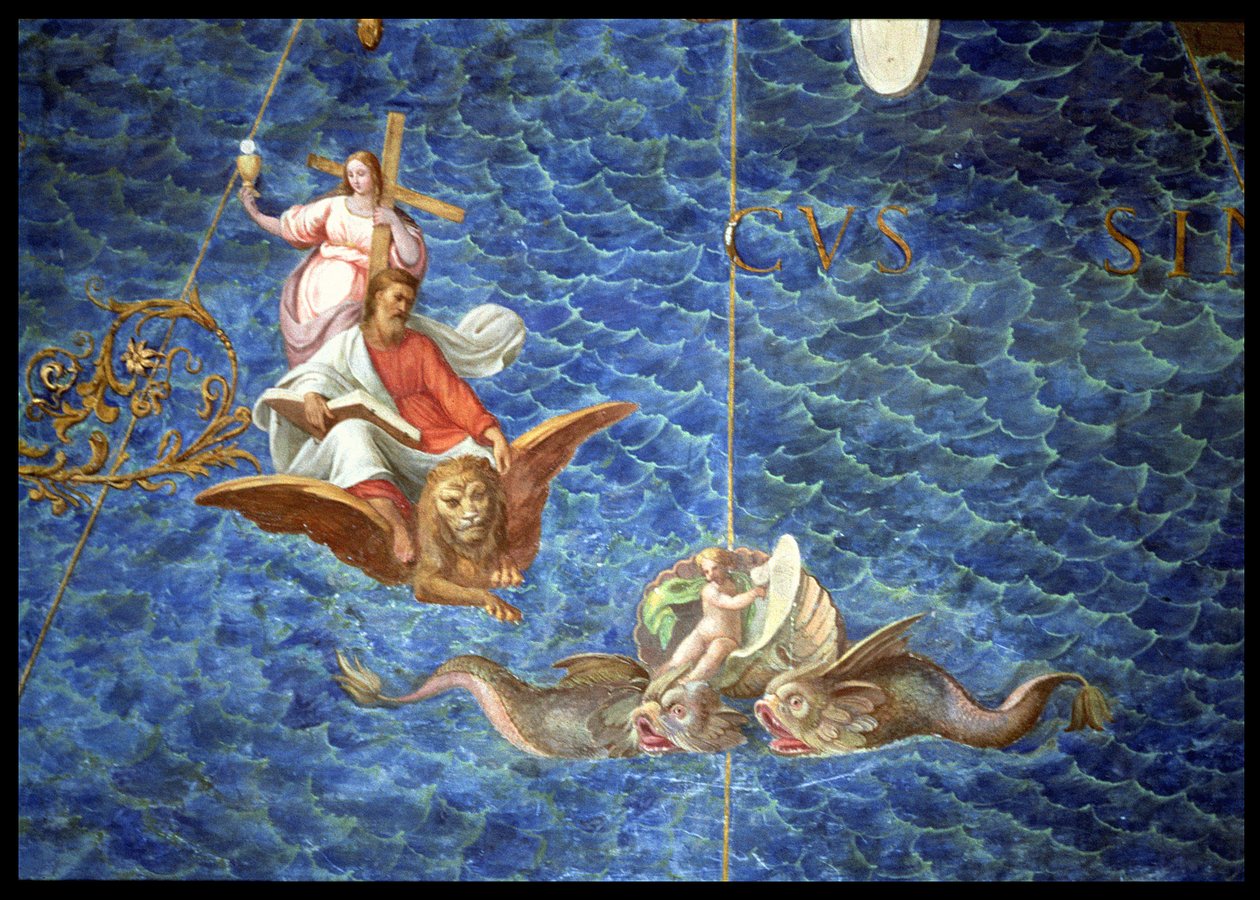 St. Mark the Evangelist, detalje fra 