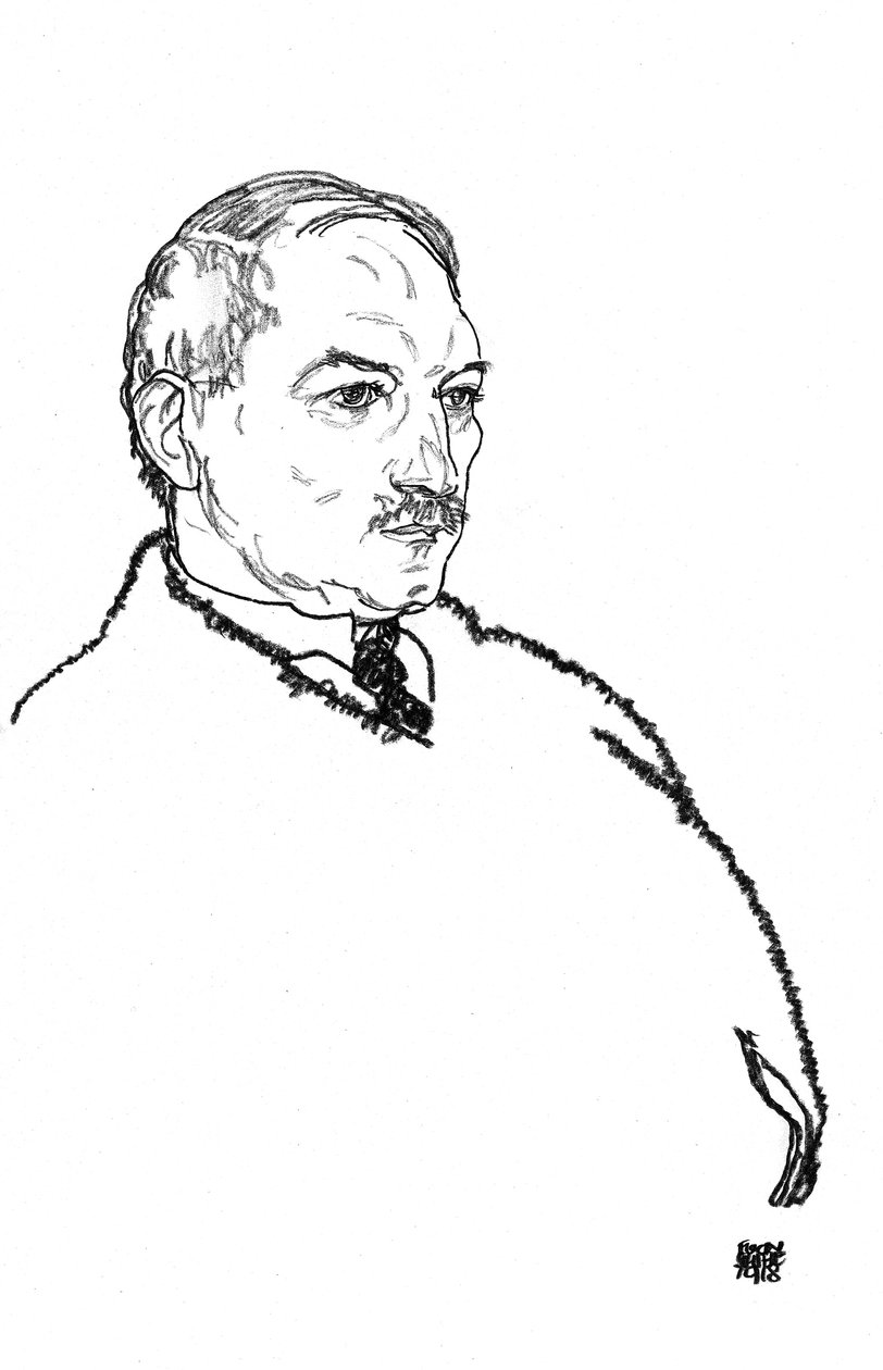 August Lederer af Egon Schiele