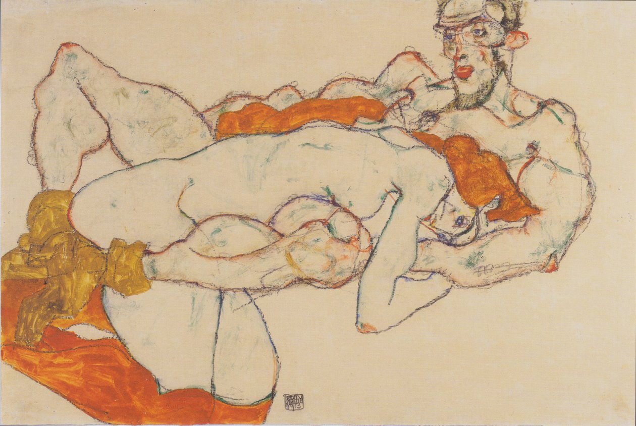 Elskere af Egon Schiele
