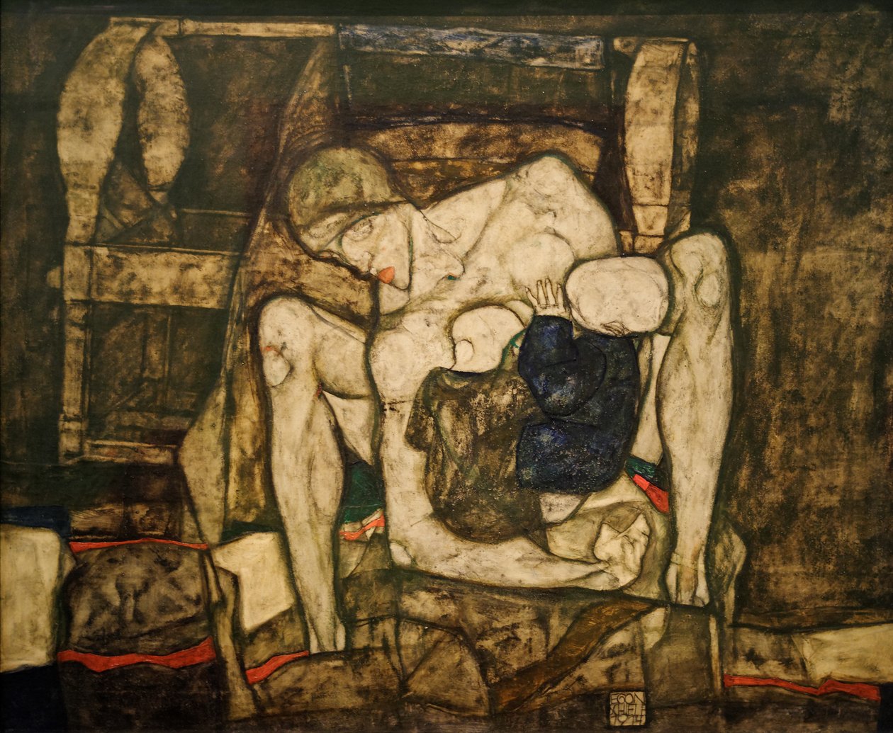 Blind mor af Egon Schiele