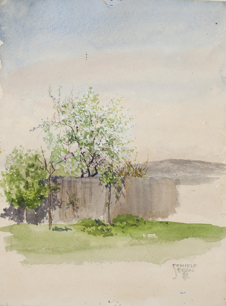 Have med træ af Egon Schiele