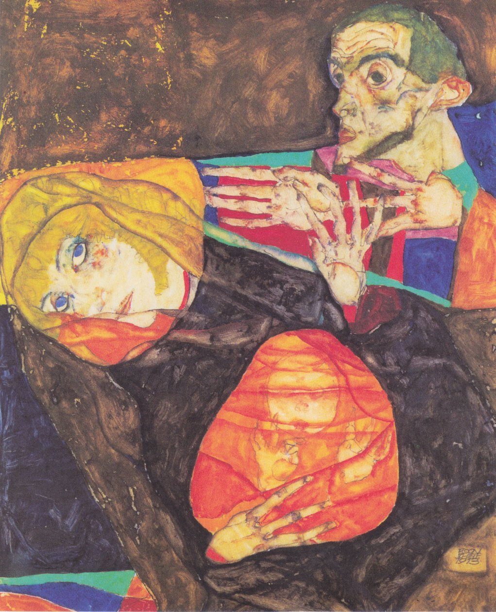 Hellig familie af Egon Schiele