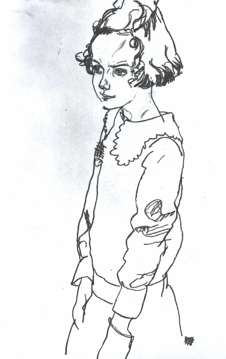 Maria Steiner af Egon Schiele