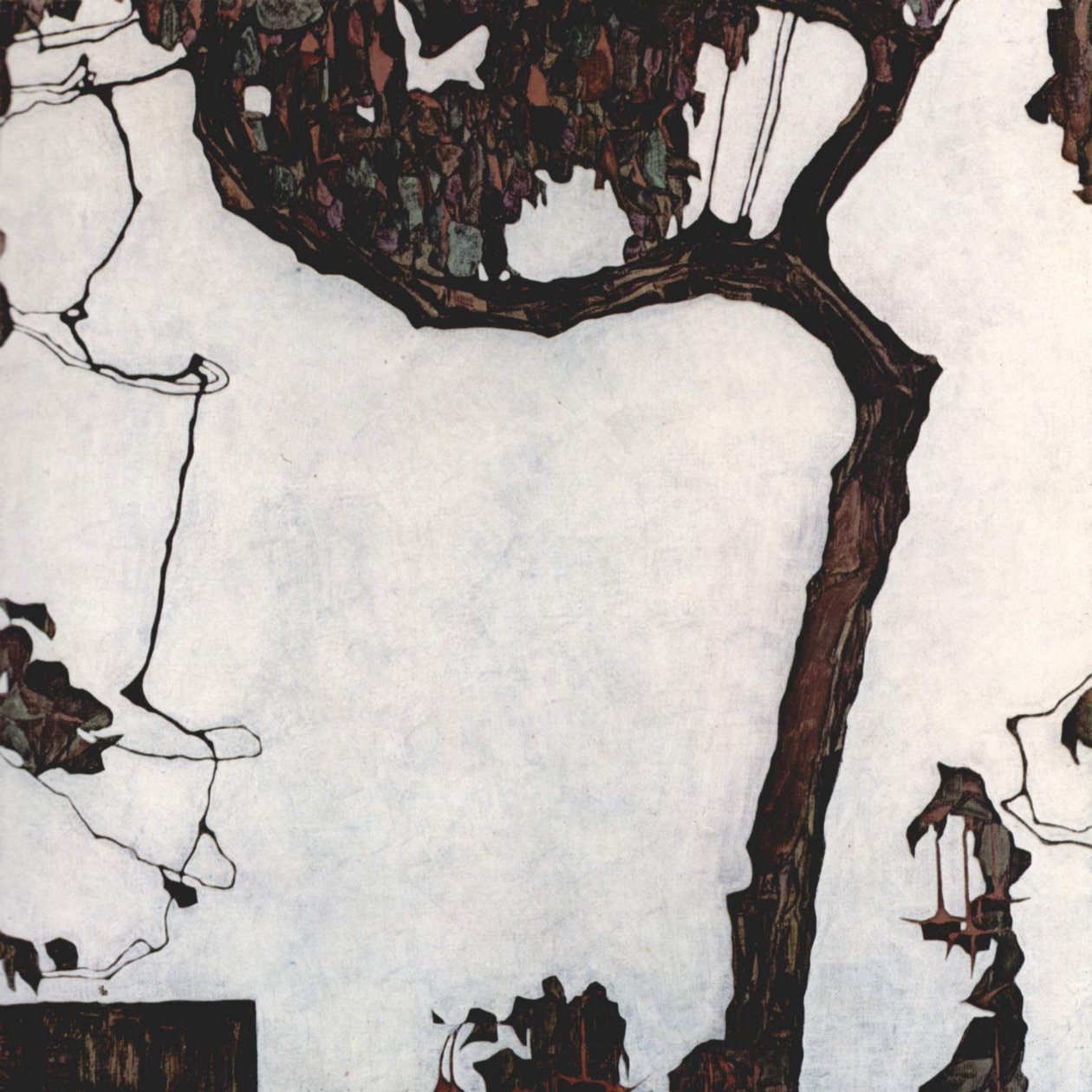 Blommetræ af Egon Schiele