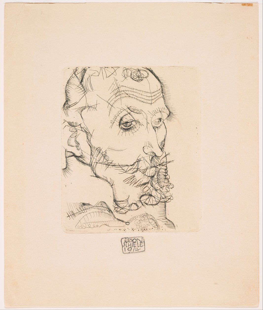 Portræt af Franz Hauer af Egon Schiele