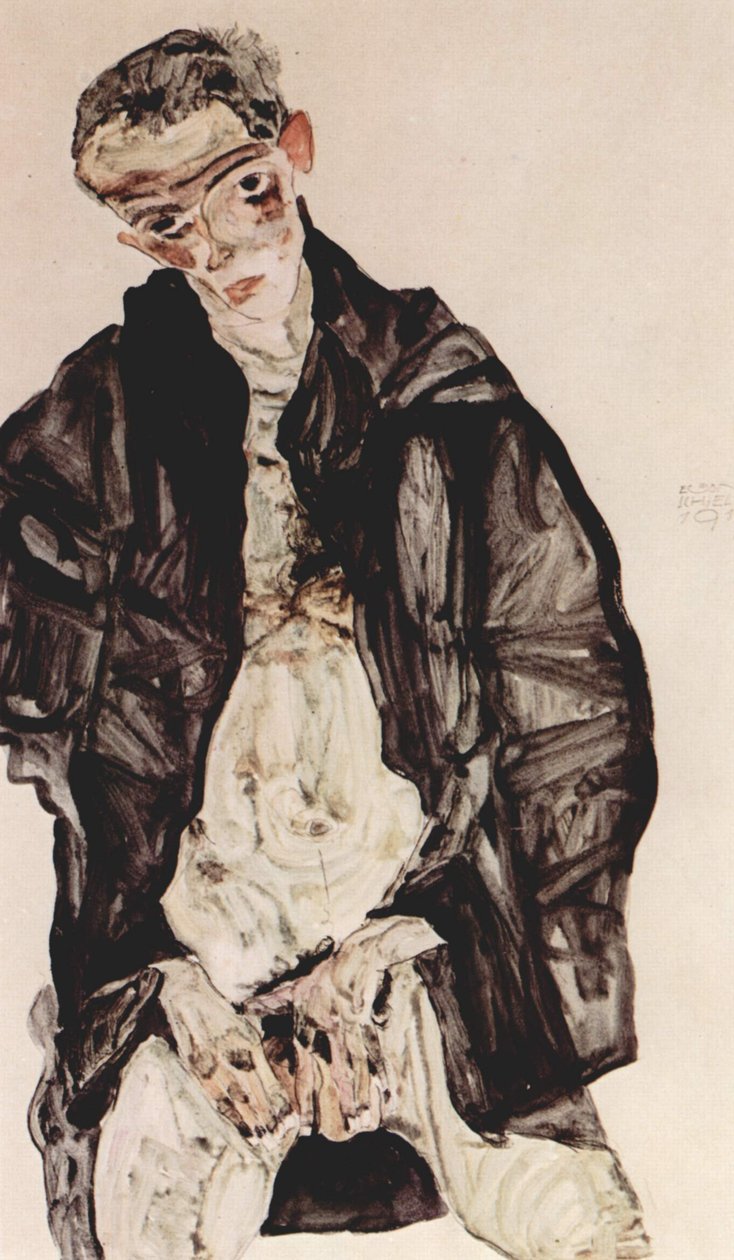 Onani af Egon Schiele