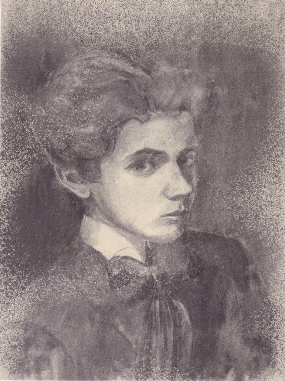 Selvportræt af Egon Schiele