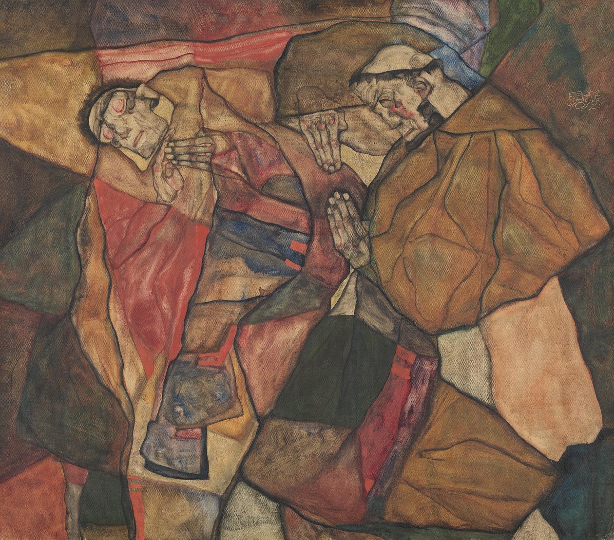 Agoni af Egon Schiele