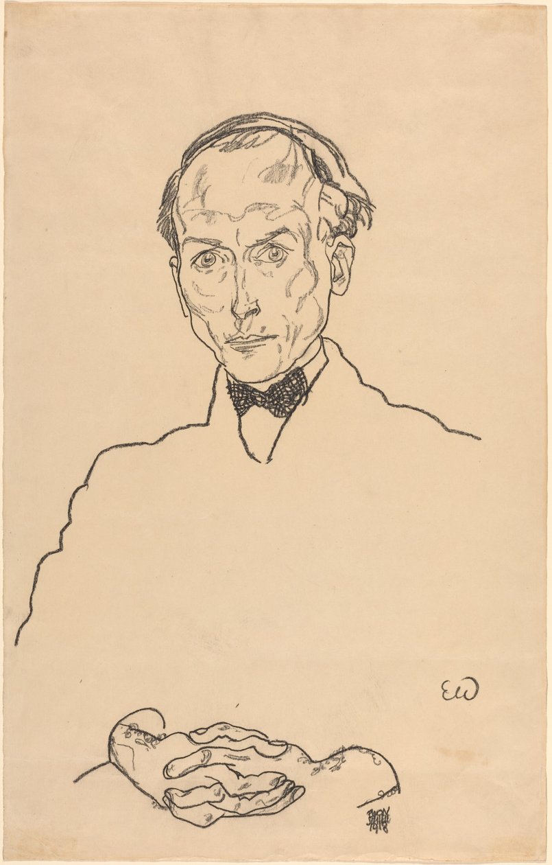 Dr. Ernst Wagner af Egon Schiele