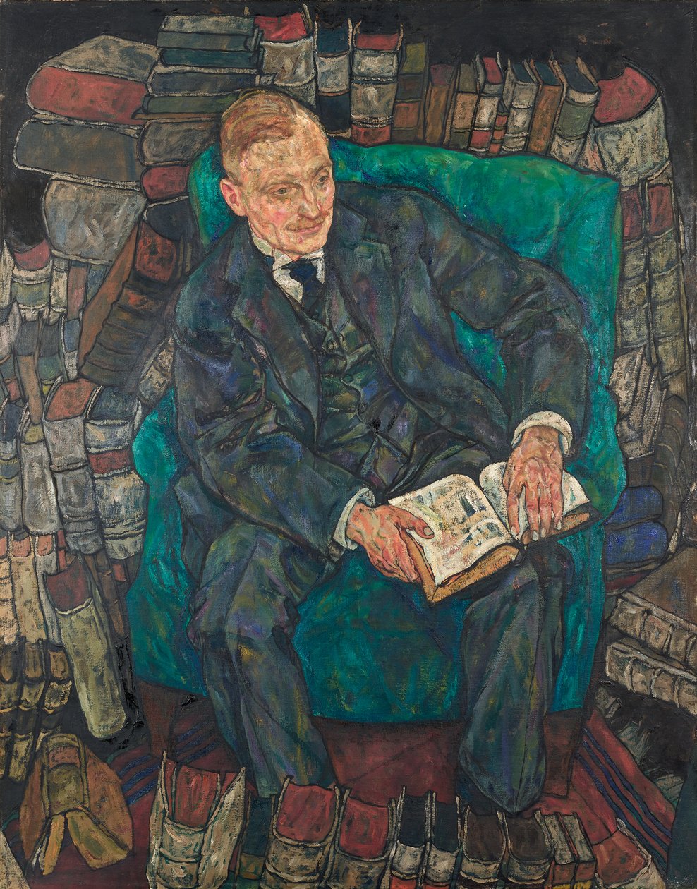 Dr. A.S. Hugo Koller af Egon Schiele
