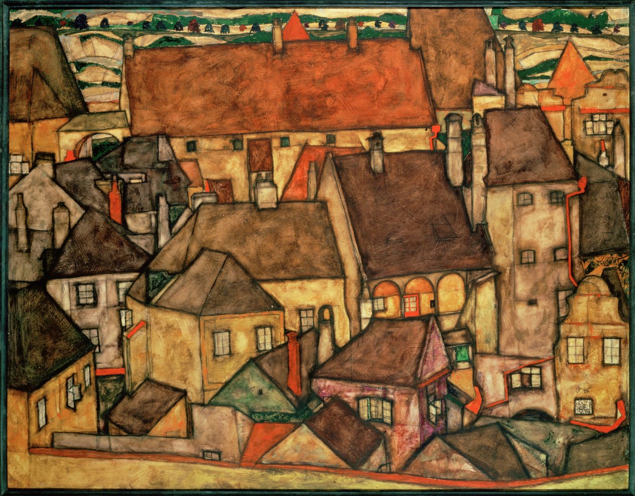 Gul by ... af Egon Schiele