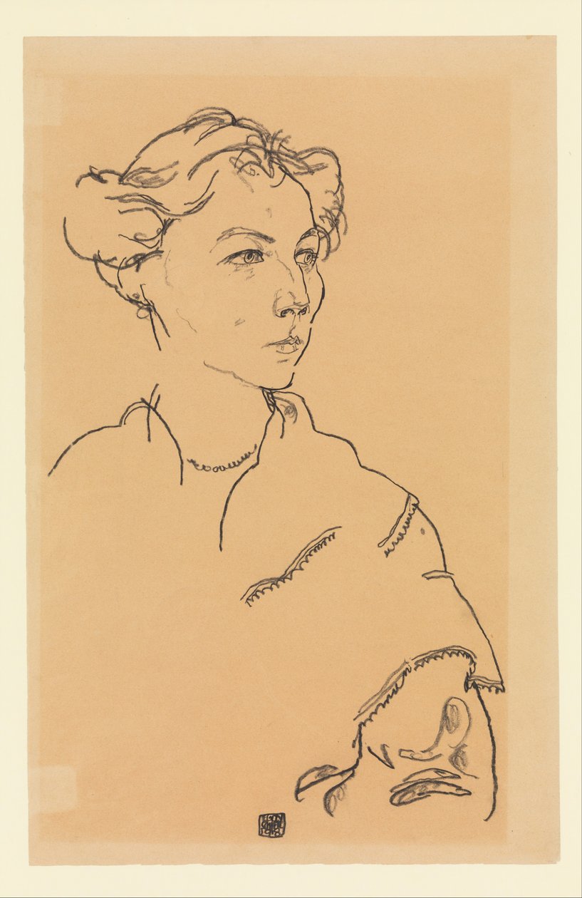 Lilly Steiner af Egon Schiele