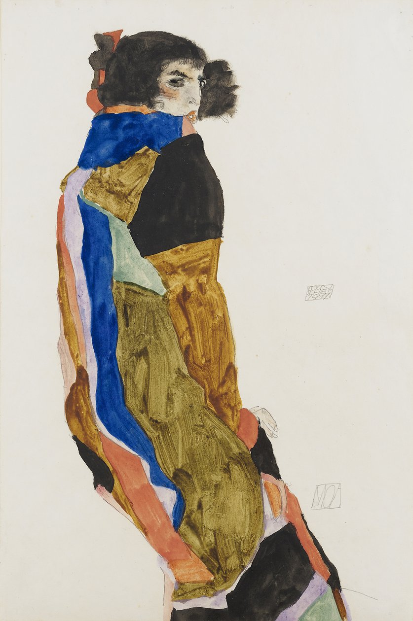 Moa, 1911 af Egon Schiele