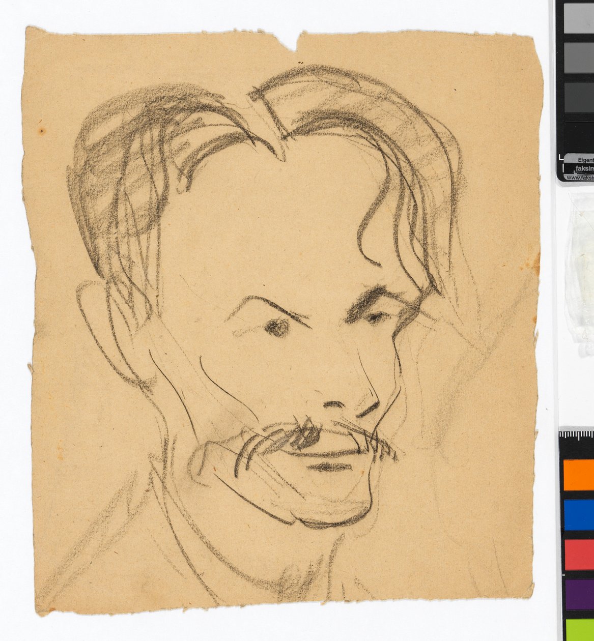 Porträt Anton Peschka af Egon Schiele