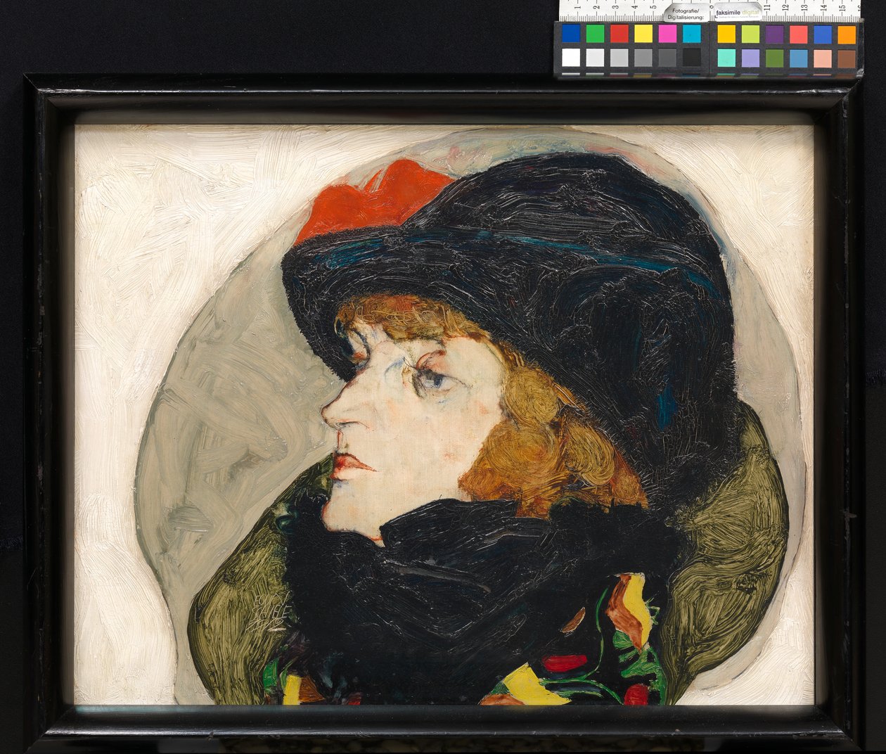 Portræt af Ida Roessler af Egon Schiele