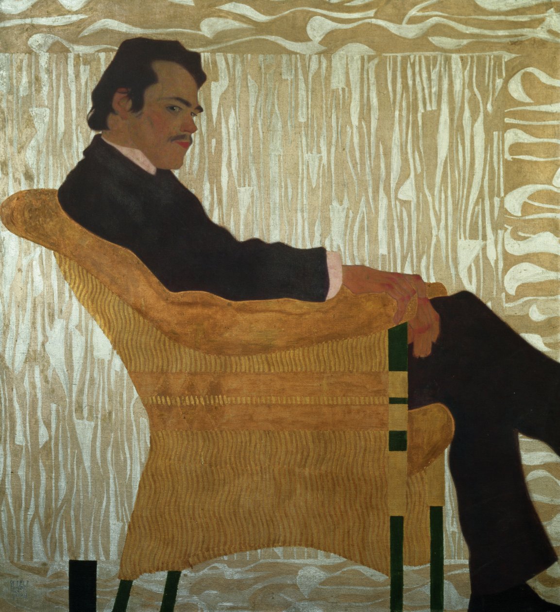 Portræt af Hans Massmann af Egon Schiele