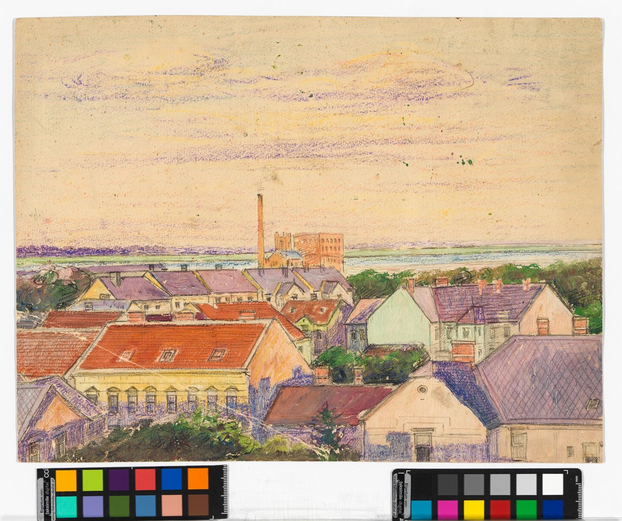 Byudsigt af Egon Schiele