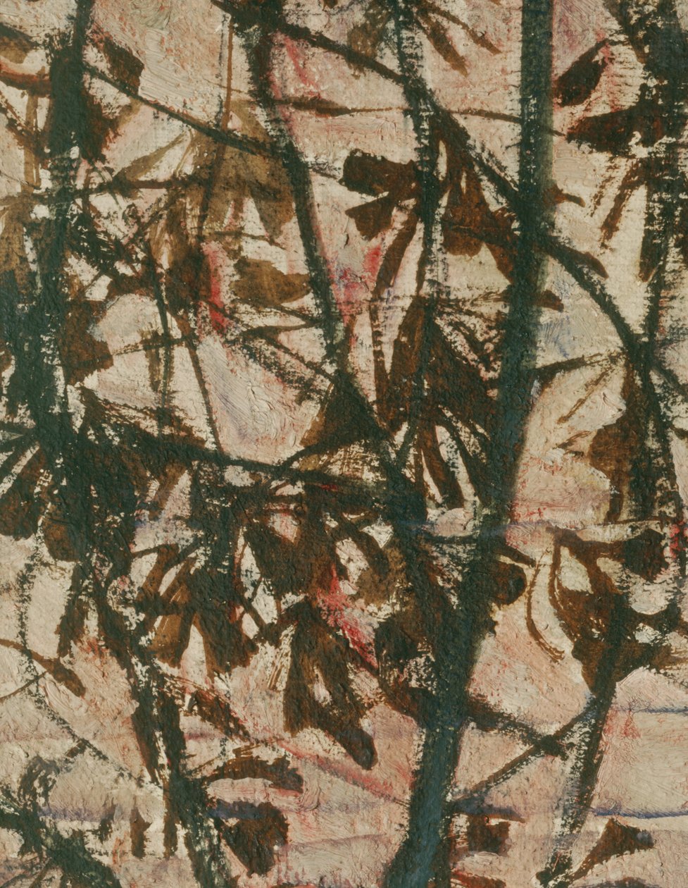 Versinkende Sonne (olie på lærred) af Egon Schiele