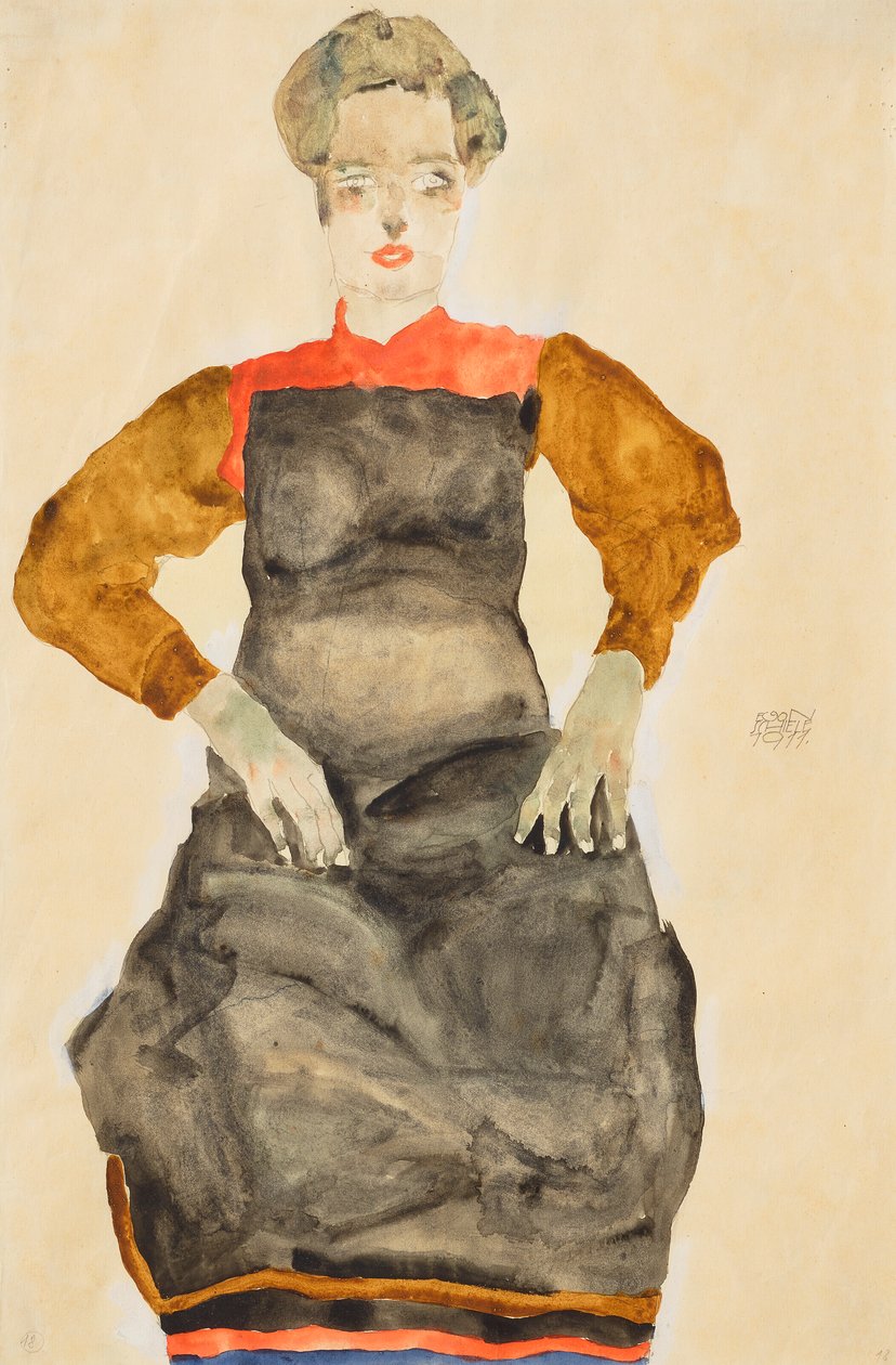  af Egon Schiele
