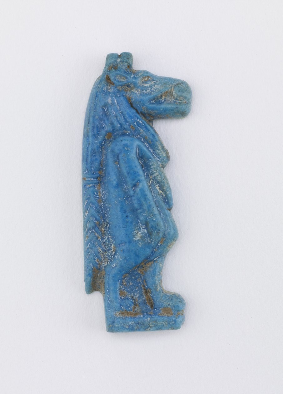 Amulet: figuren af Thoureis, muligvis ptolemæisk periode, 305-30 f.Kr. (ler) af Egyptian