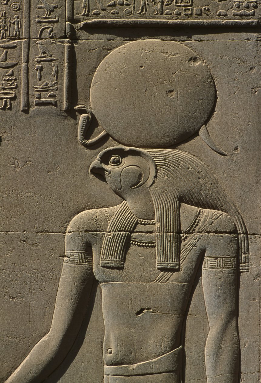 Detalje af et relief, Re-sten af Egyptian