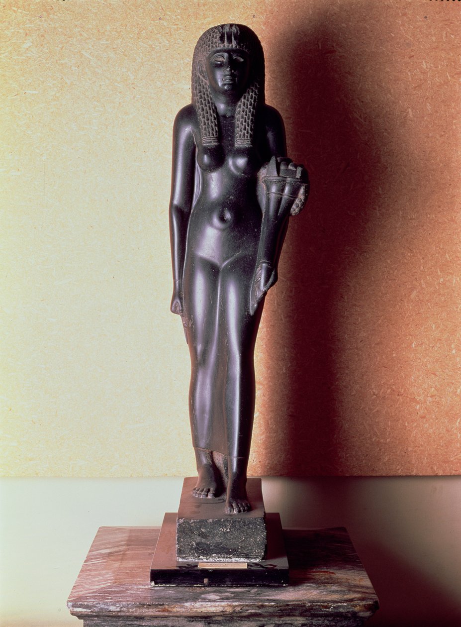 Statue af Dronning Arsinoe II (ca. 316-270 f.Kr.) af Egyptian